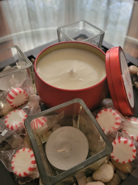 Holiday scented candles