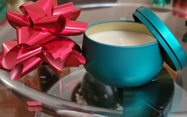 Holiday scented candles